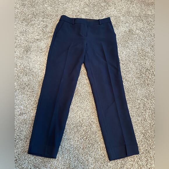 Talbots Pants - Talbots women’s size 4 Hampshire ankle Deep Blue Dress Pants